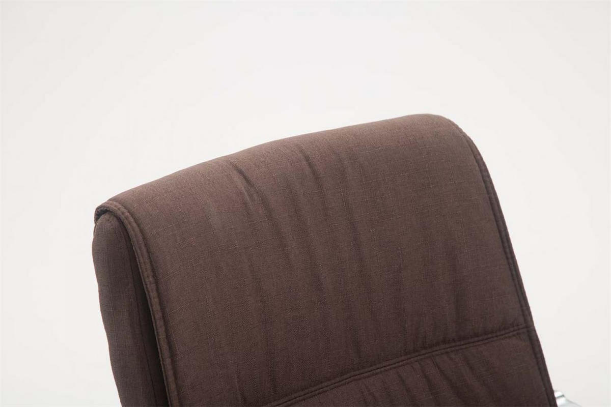 SCHWINGSTUHL Stoff braun - Braun, Textil/Metall (58/102/65cm) - CLP