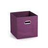 AUFBEWAHRUNGSBOX mit Griff, Vlies - Lila - Lila, Textil (28/28/28cm) - Zeller Present