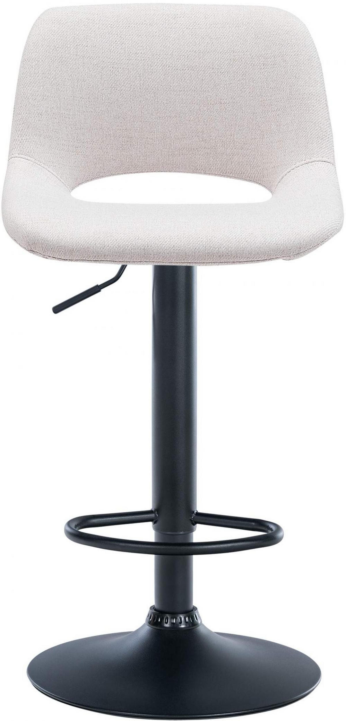 BARHOCKER Stoff creme - Creme, Textil (42/86/46cm) - CLP