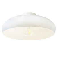DECKENLEUCHTE Androa Lampe - Weiß, Metall (40/40/20cm) - Bamyum
