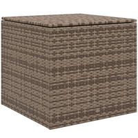 KISSENBOX DE-13596 mit Gasdruckfeder, PE-Rattan Natur - Sandfarben, Kunststoff/Metall (75/70/75cm) - ComfortXL
