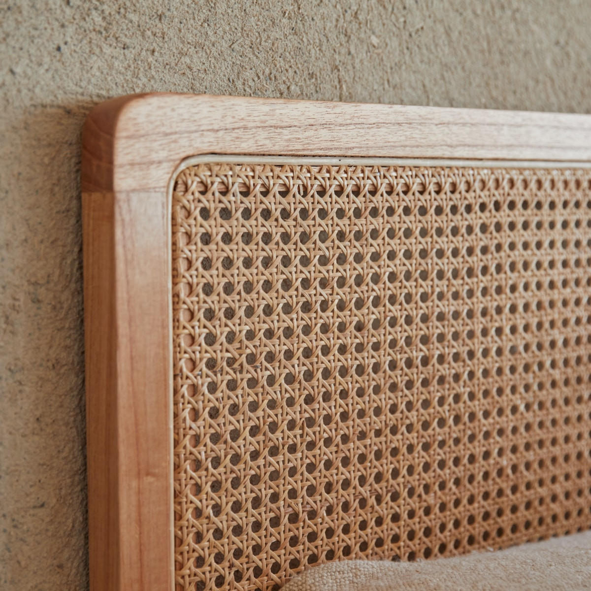 KOPFTEIL Adèle Natur aus Rattan - Naturfarben, Naturmaterialien (160/115/3cm) - Tikamoon
