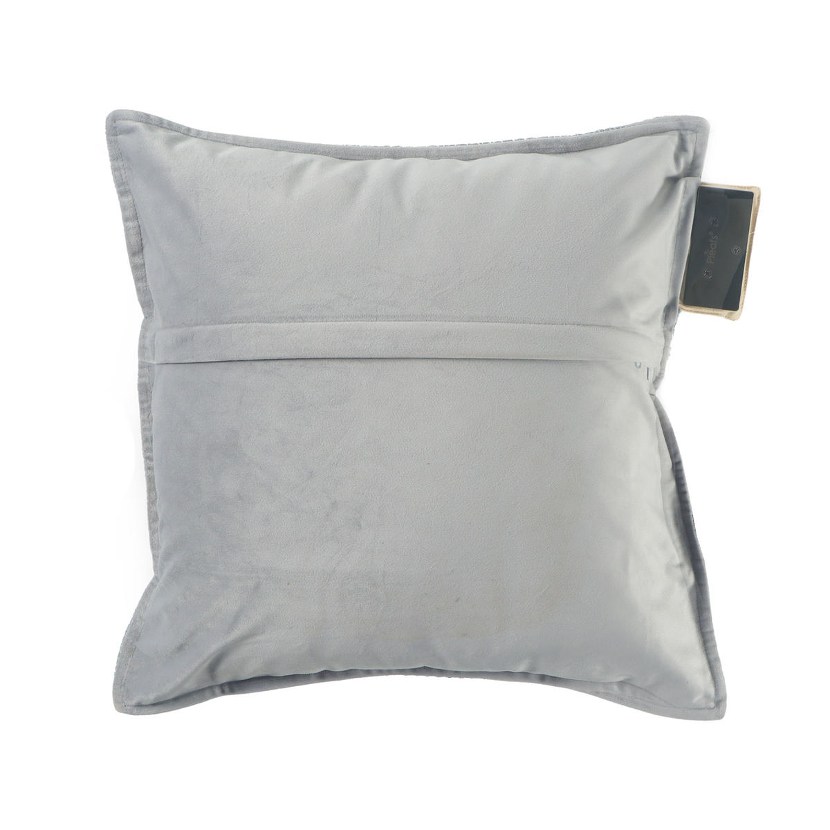 HEIZKISSEN Nomad 45x45cm Silver Sand - Sandfarben, Textil (45/45cm) - Pleafs