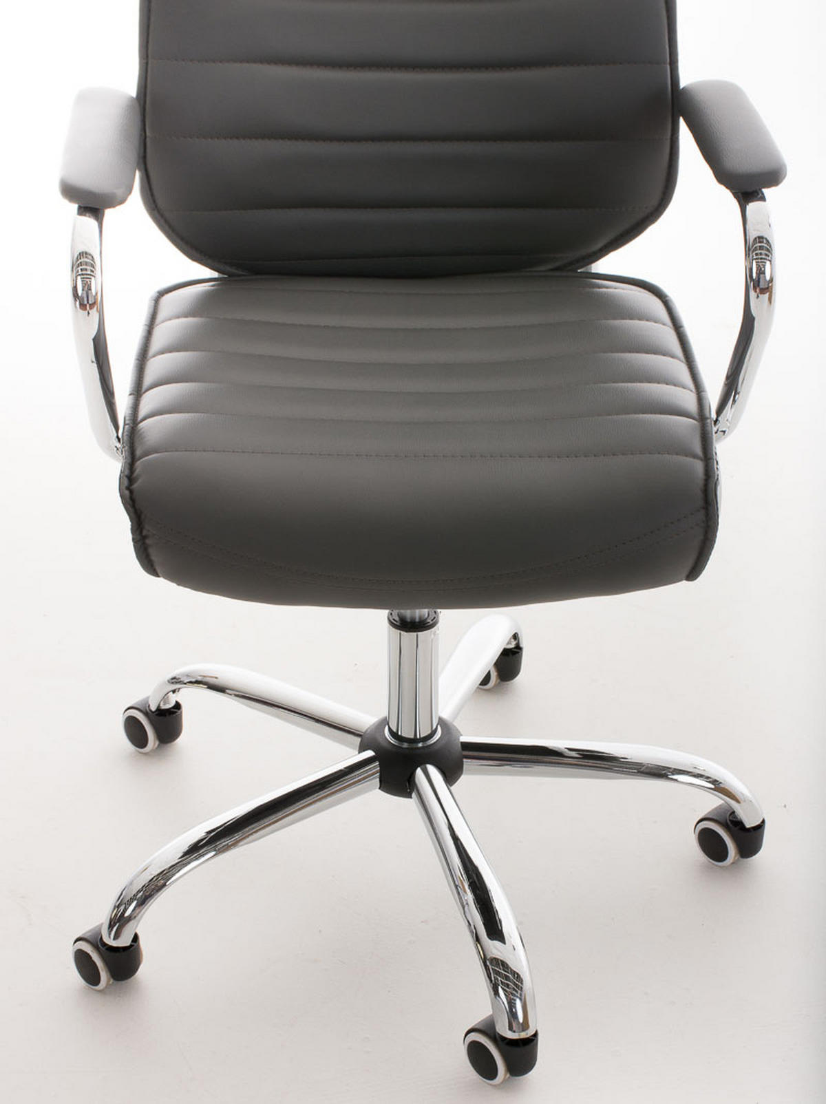 BÜROSTUHL Rocket V2, Grau - Grau, Textil/Metall (59/128/57cm) - TPFLiving