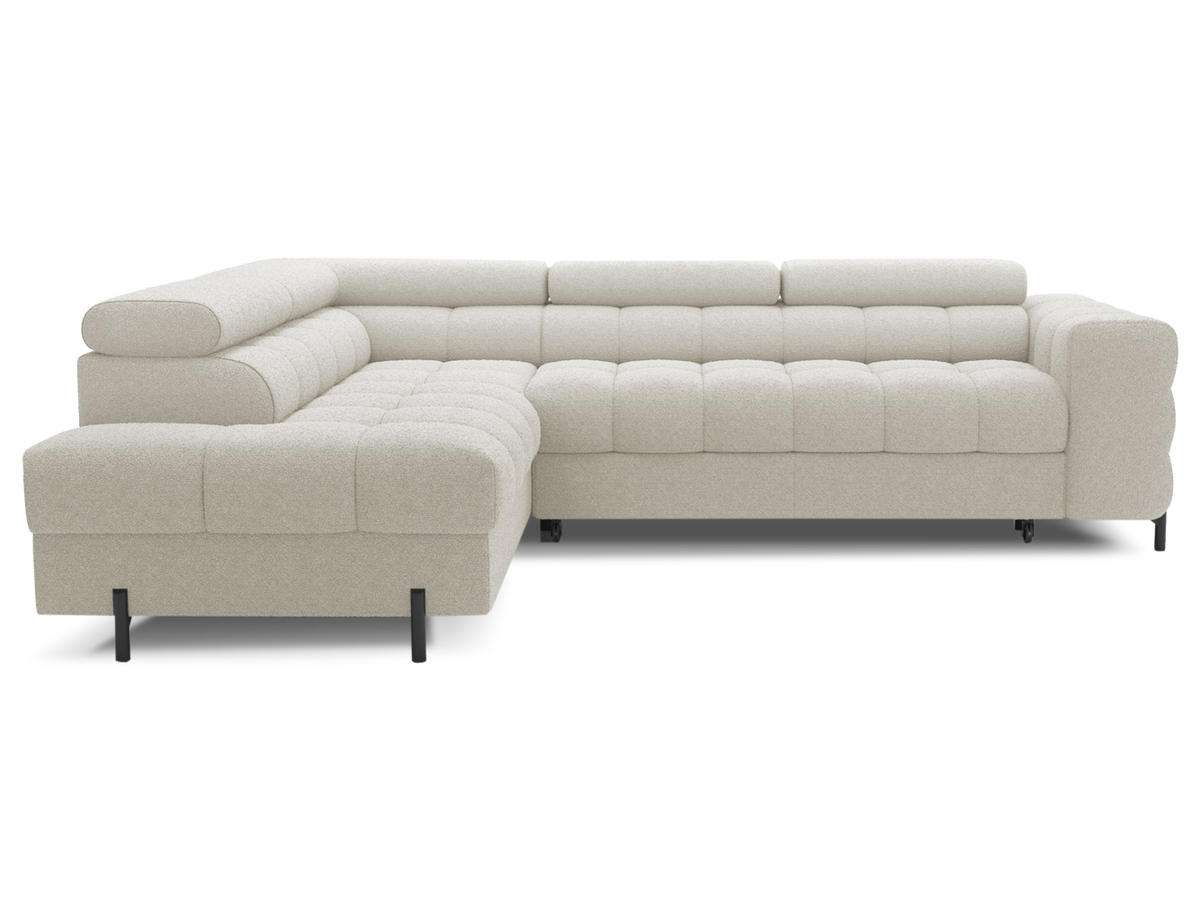 ECKSOFA Ferrucio L - Creme (Royal 18) - Creme, Holzwerkstoff (276/200cm) - Möblo