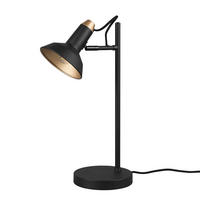 TISCHLEUCHTE Roxie Metall Schwarz - Schwarz, Metall (25.5/17/43cm)