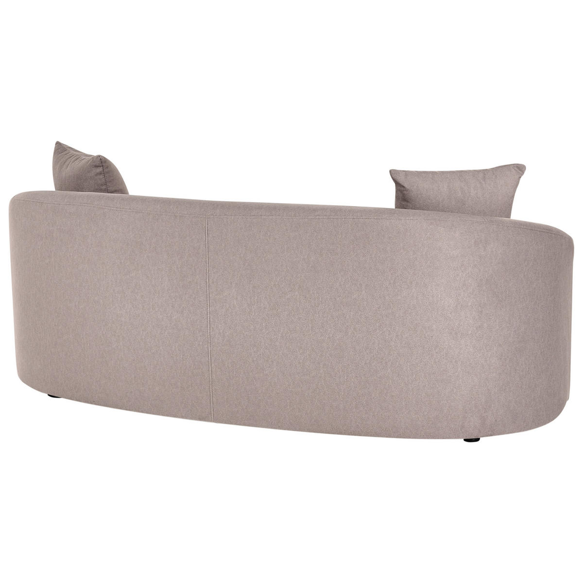 SOFA Stoff Taupe Amal - Taupe, Textil (175/68/80cm) - Beliani