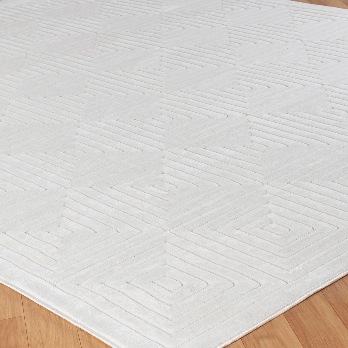 OUTDOORTEPPICH 120x170 cm Weiß - Weiß, Naturmaterialien/Textil (120/170cm) - LIVABLISS