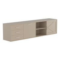 TV-SCHRANK in 180/45/35 cm - Kaschmir, Holzwerkstoff (180/45/35cm) - HOMAVO