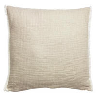 KISSEN Emilio natur 45 x 45 cm - Naturfarben, Textil (45/45cm) - Vivaraise