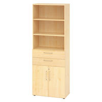 KOMBISCHRANK - mit Schubladen 42/80/215,6 cm in Ahornfarben - Ahornfarben, Holzwerkstoff (80/215.6/42cm) - bümö