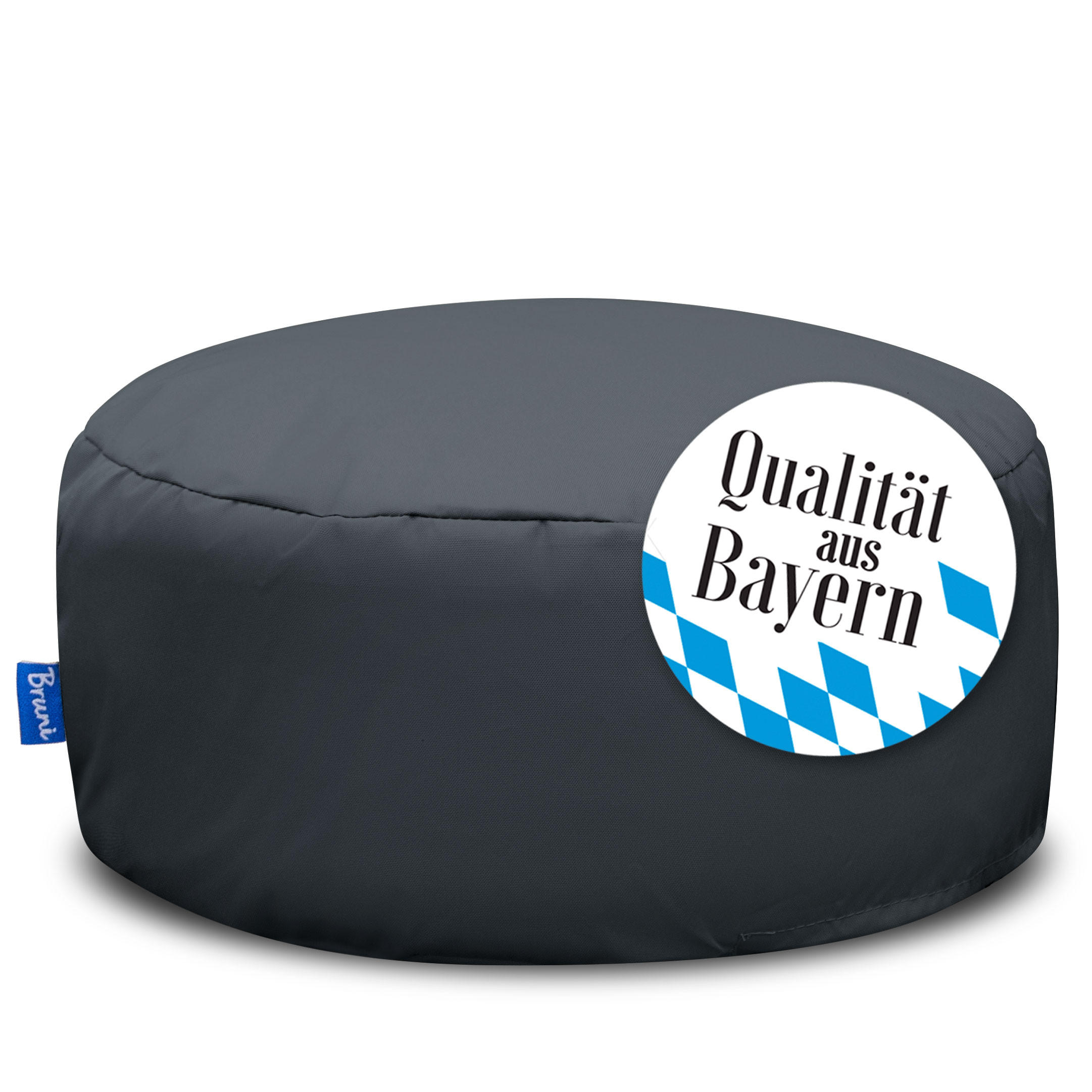 POUF M grau - Grau, Textil (500/200/500cm) - Bruni