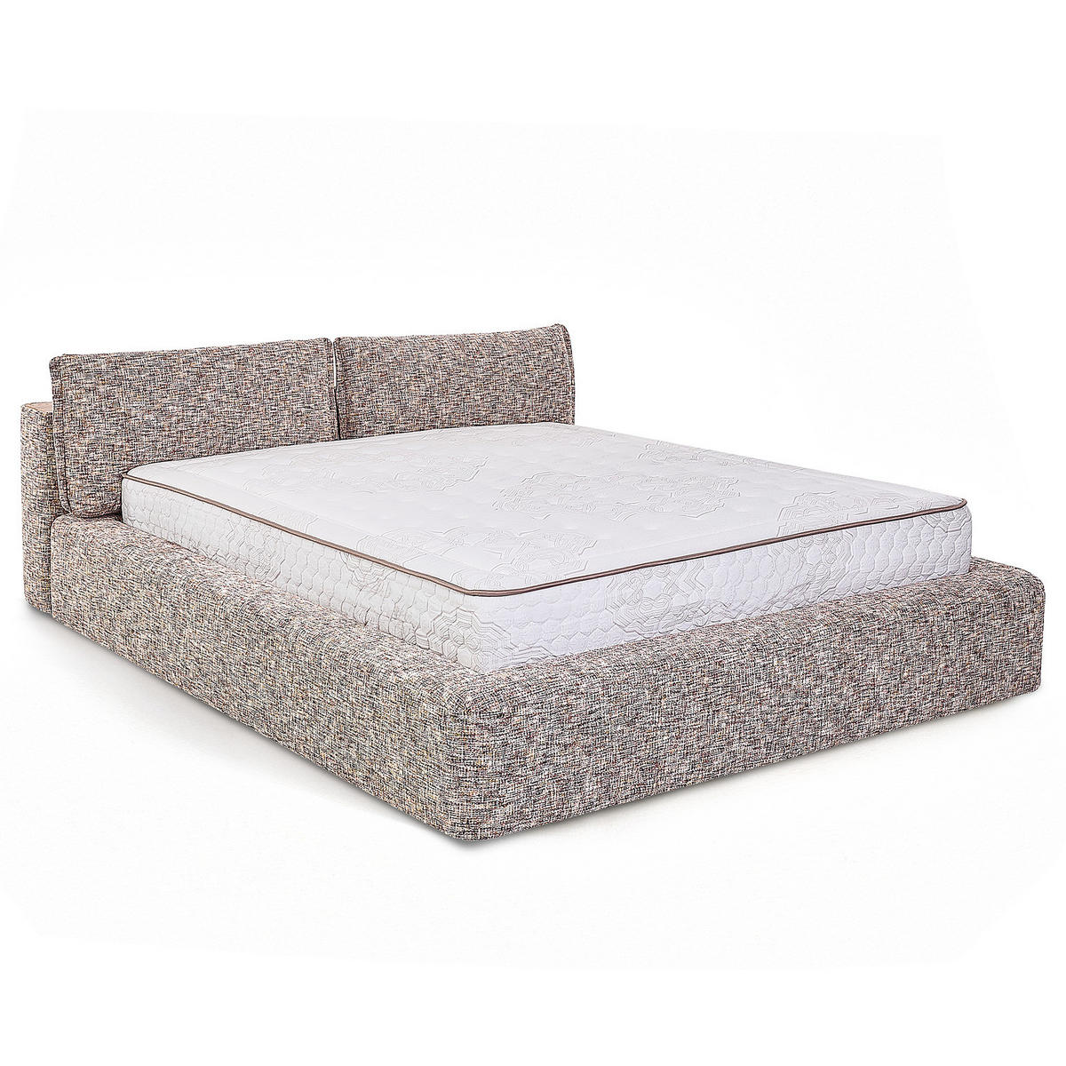 POLSTERBETT - Multicolor, Textil (200/200cm) - home24