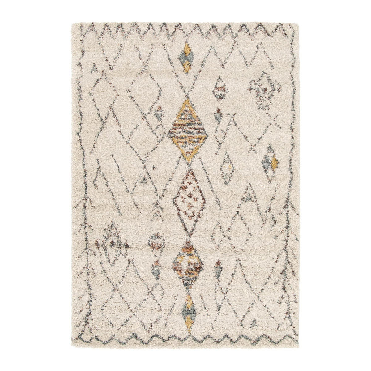 TEPPICH dicker und bequemer Shaggy beige - Beige, Textil (200/290cm) - AFK Living