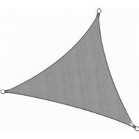 SONNENSEGEL SolVision PS9 300x300x300cm dreieckig Grau PE - Grau, Kunststoff (300/300cm) - Sol Royal