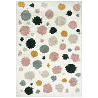 KINDERTEPPICH Ibi Marea Mazovia 140x200cm Beige Creme Abstrakt Langflor - Grau, Textil (140/200cm) - Mazovia