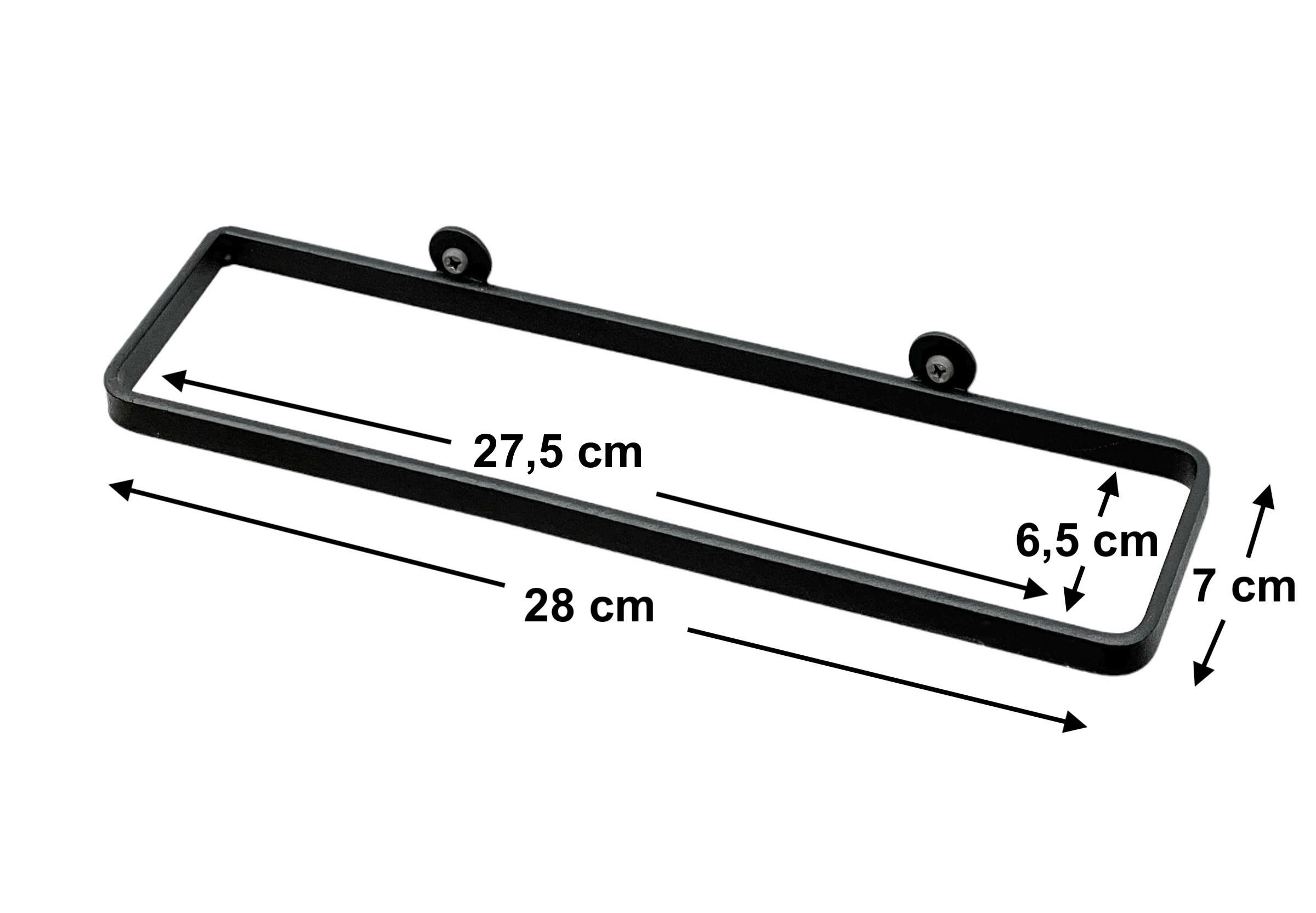WEINHALTER 3er Set Metall Schwarz 96419 - Schwarz, Metall (28/3/7cm) - DanDiBo