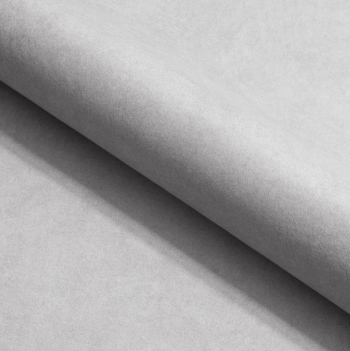 ECKSOFA BABU Mit Bettfunktion – Moderne Polsterecke Für Wohnzimmer Funktionales Schlafsofa Im Stoff CLOUD, 300x105x60cm, Linke, Hellgrau - Hellgrau, Holz/Textil (190/300cm) - DomoHome