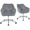 BÜROSTUHL Mika-Noel - Chromfarben/Grau, Textil/Metall (60/79/61cm) - DUBI Möbel