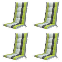 GARTENSTUHLKISSEN Victoria 123/50 cm 4er-Set - Grün, Textil (50/7/123cm) - Madison