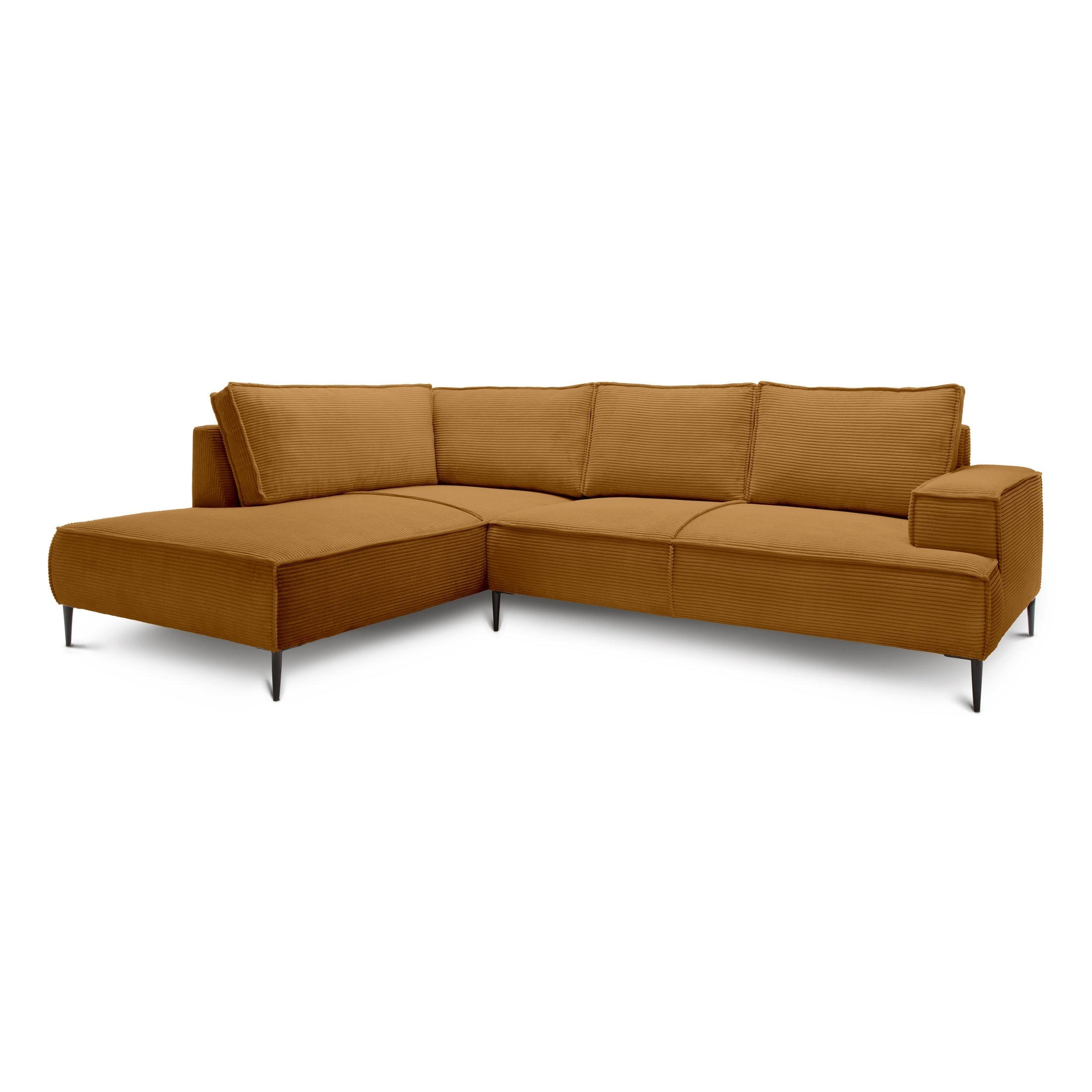 Pillovely Ecksofa Cappuccino 275x44x195 cm