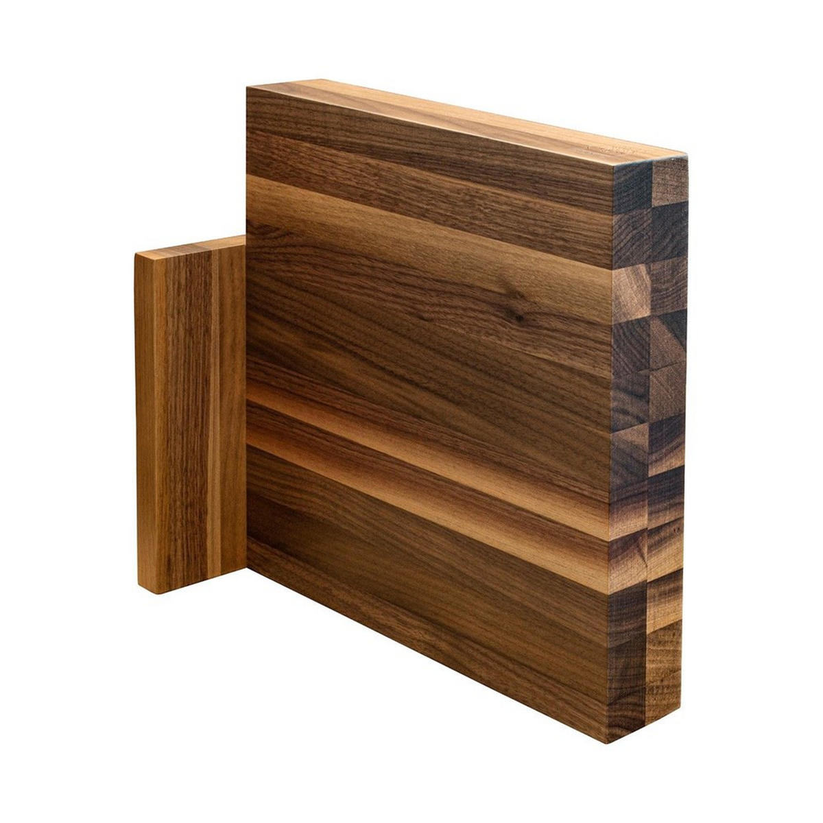MESSERBLOCK Braun 26/26/26 cm AL90WL - Braun, Holz (26/26/26cm) - ArteLegno