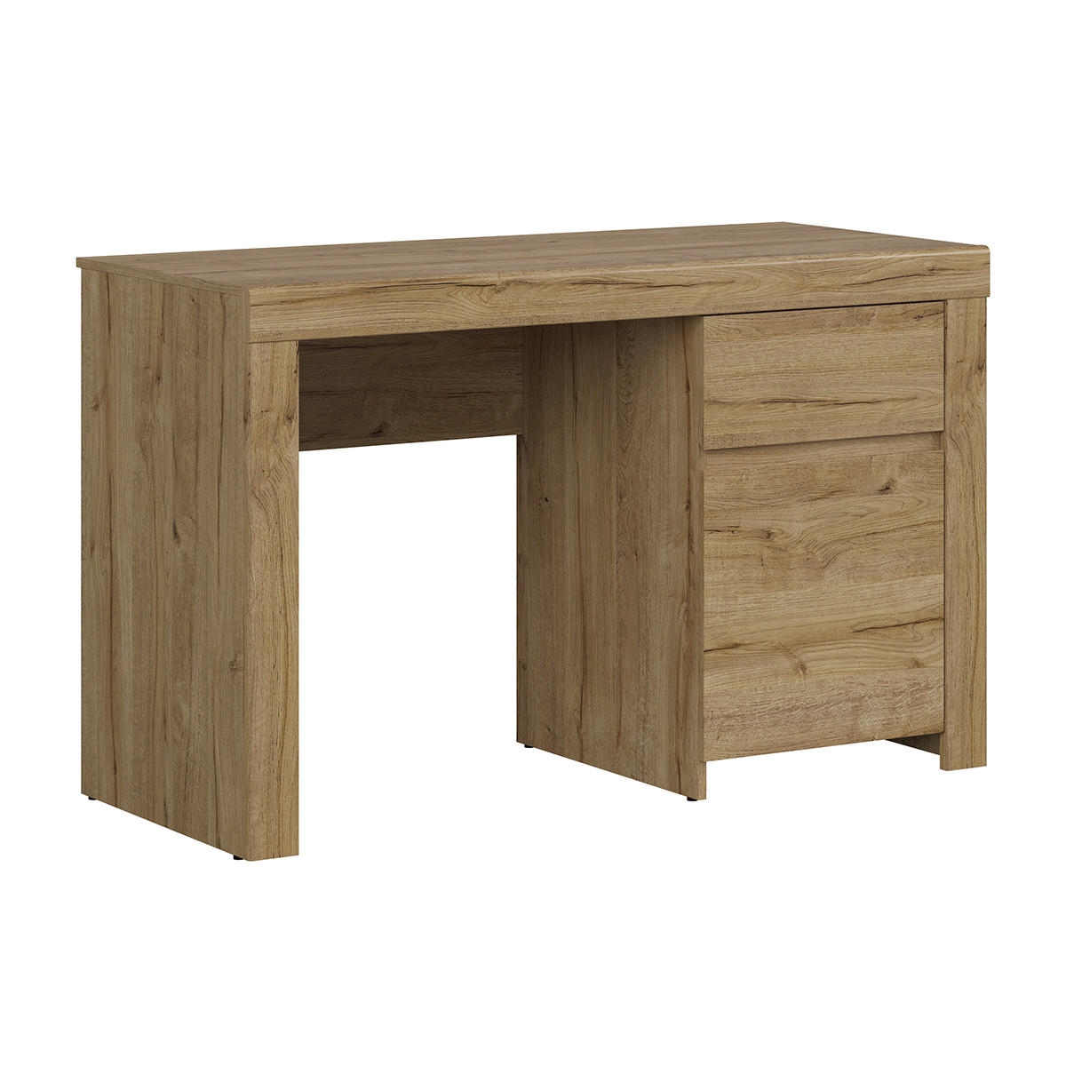 SCHREIBTISCH Hella Holz - Braun, Holzwerkstoff (57/130/81cm) - Petits-meubles