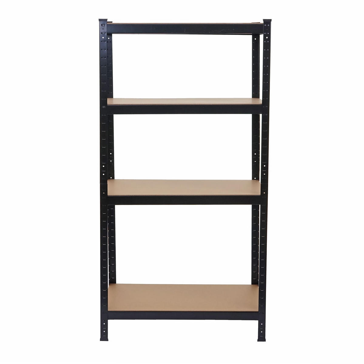 SCHWERLASTREGAL Schwarz, Braun 2er-Set - Schwarz/Braun, Metall (80/160/40cm) - MCW