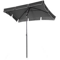 SONNENSCHIRM 200/130 cm DE-11621 Grau - Grau, Metall (130/198cm) - ComfortXL