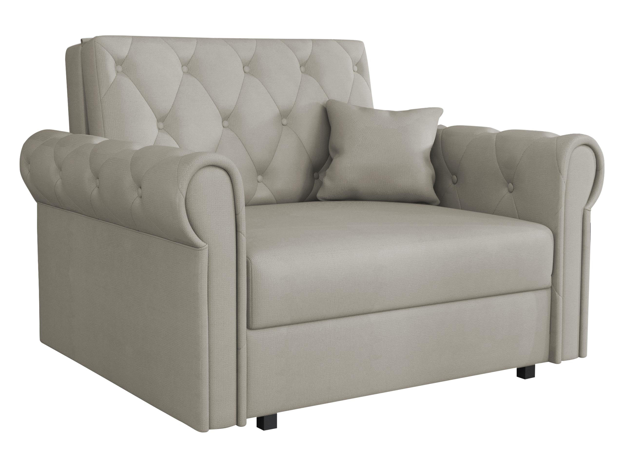 SCHLAFSOFA Viva Roma I - Beige/Schwarz, Holz/Textil (116/85/98cm) - MIRJAN24