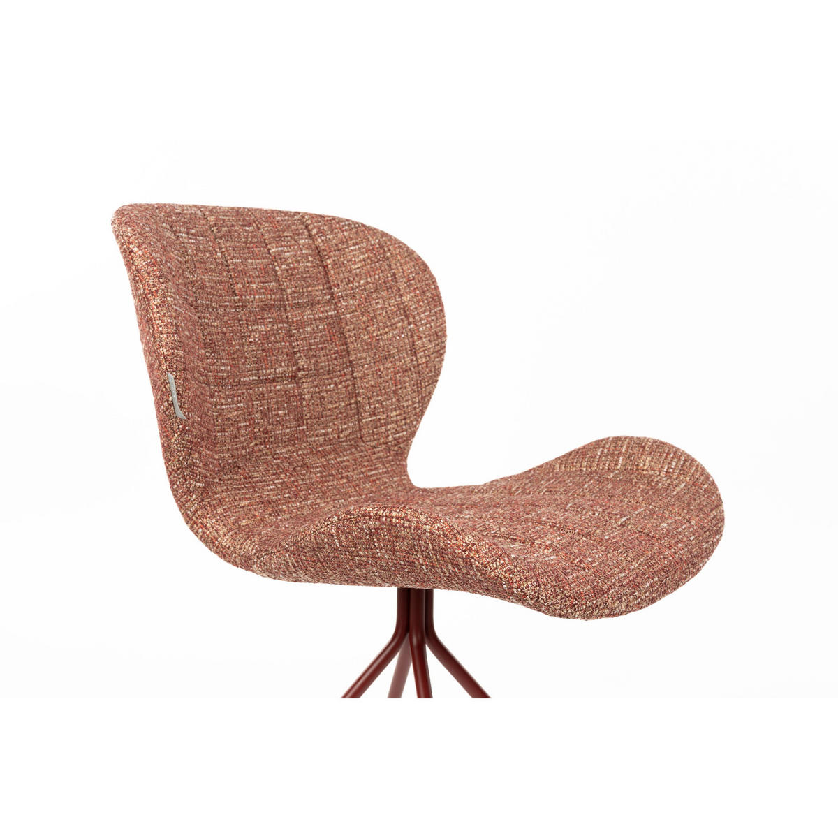 ESSZIMMERSTUHL OMG Rot - 2 er Set - Rot, Kunststoff (51/79/59cm) - Zuiver