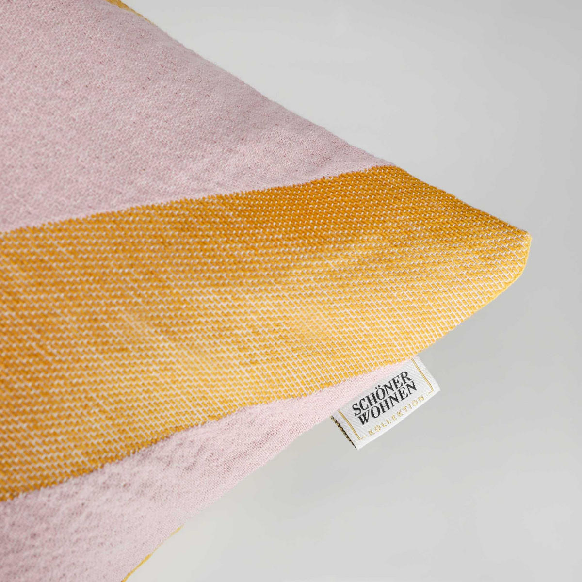 KISSENHÜLLE JUNCTION - Grau, Textil (58/38cm) - Schöner Wohnen