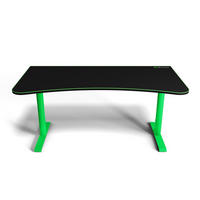 GAMINGTISCH Arena 160/82/71-81 cm Grün - Grün, Metall (82/160/71cm) - Arozzi