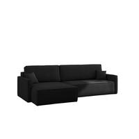 ECKSOFA Louis Scala - Anthrazit, Holzwerkstoff/Textil (250/142cm) - Fun Möbel