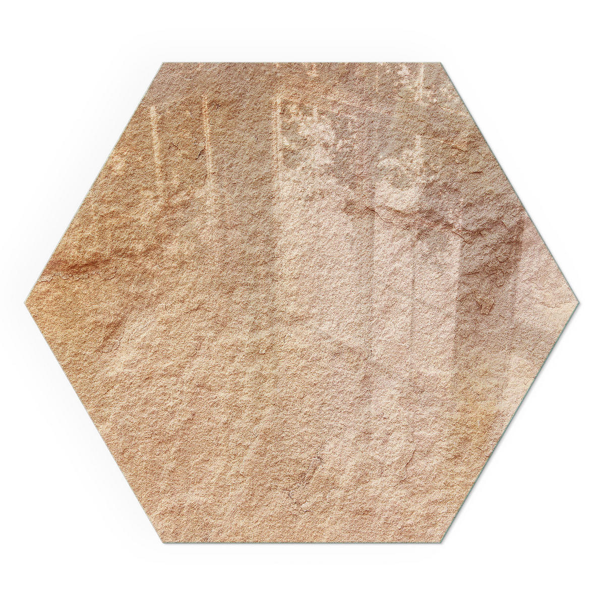 GLASPLATTE für Kamin h40 cm - Beige, Glas (40/40/0.4cm) - TULUP