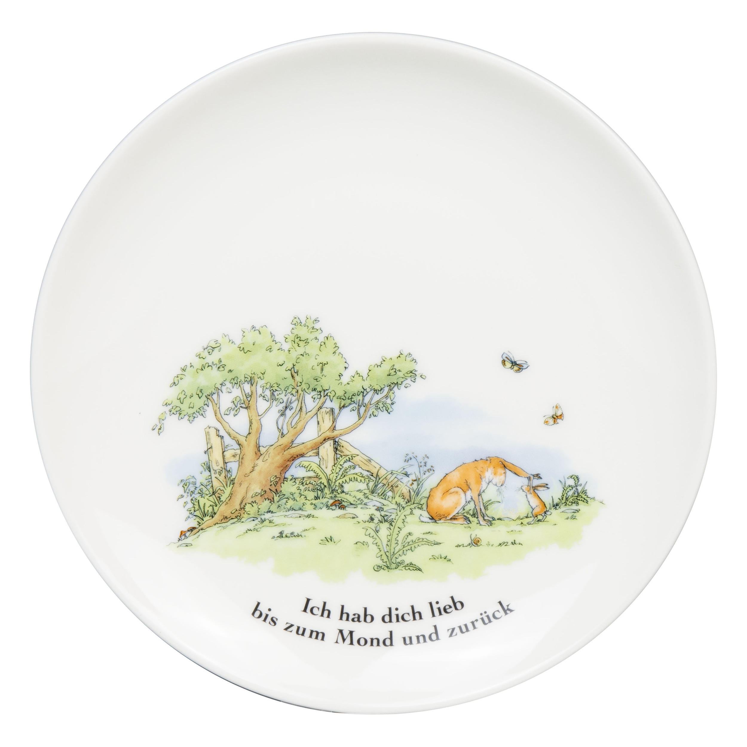 TELLER Weißt du eigentlich - Naturfarben, Keramik (19.1/19.1/2.4cm) - Könitz