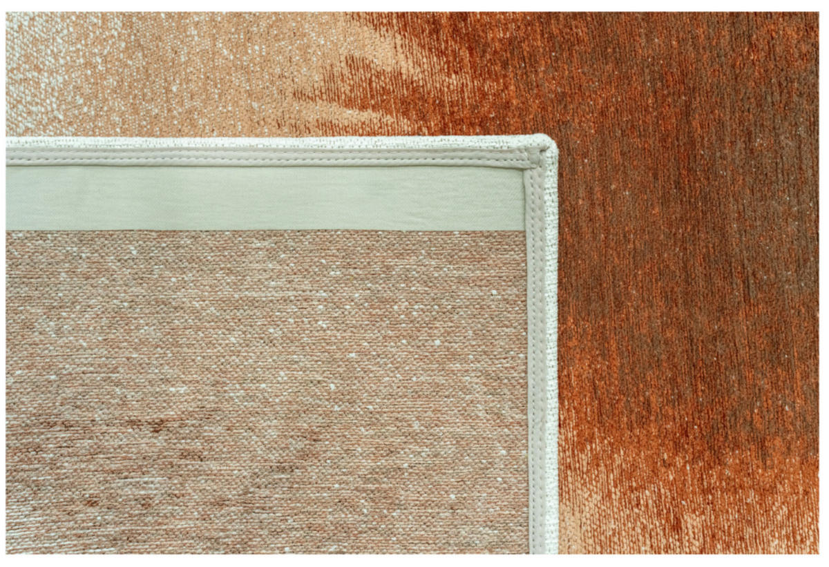 TEPPICH modern Flachgewebe GLOBE Orange 240 x 340 cm - Orange, Textil (240/340cm) - Novatrend