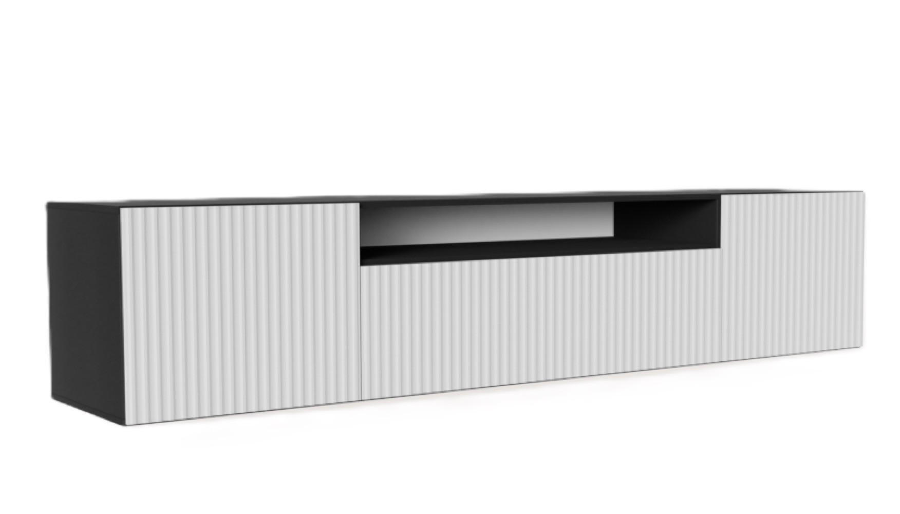 Sepro Meble Tv-Lowboard Weiß 200x40x41 cm
