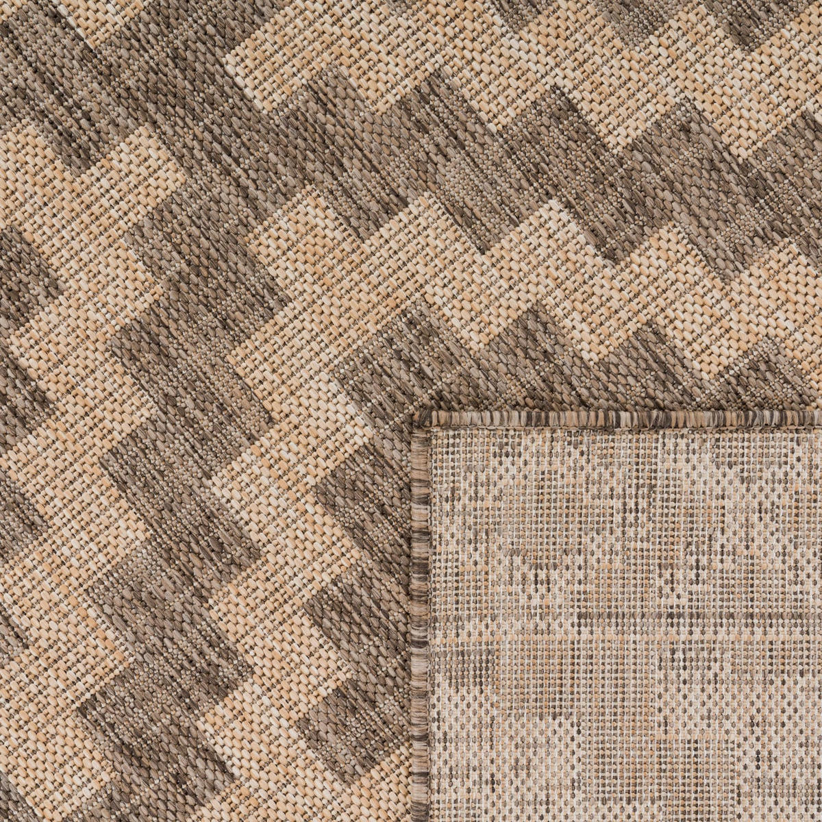 OUTDOORTEPPICH 60/100 cm Modena 222 - Beige, Kunststoff (60/100cm) - Paco Home