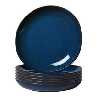 SCHALEN FLACH Lave Bleu ø 27 cm 6er Set - Blau, Keramik (27cm) - like.Villeroy & Boch