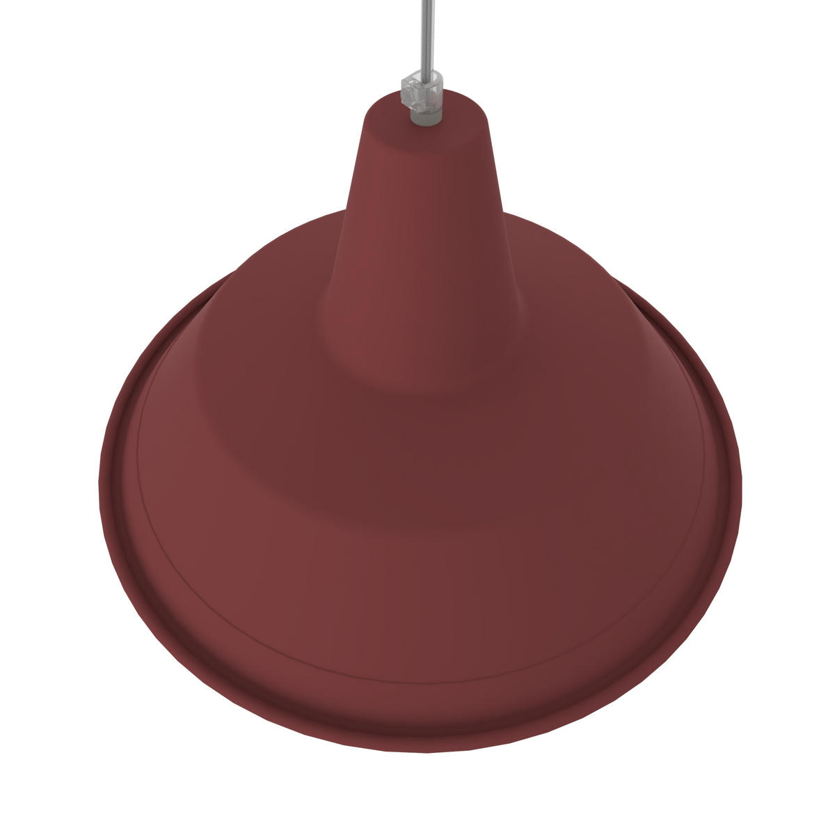 HÄNGELEUCHTE - Rot, Metall (45/45/25cm) - Lumicom