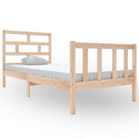 BETT Kimball 95.5/205.5 cm - Braun, Holz (90/200cm) - Nettlife