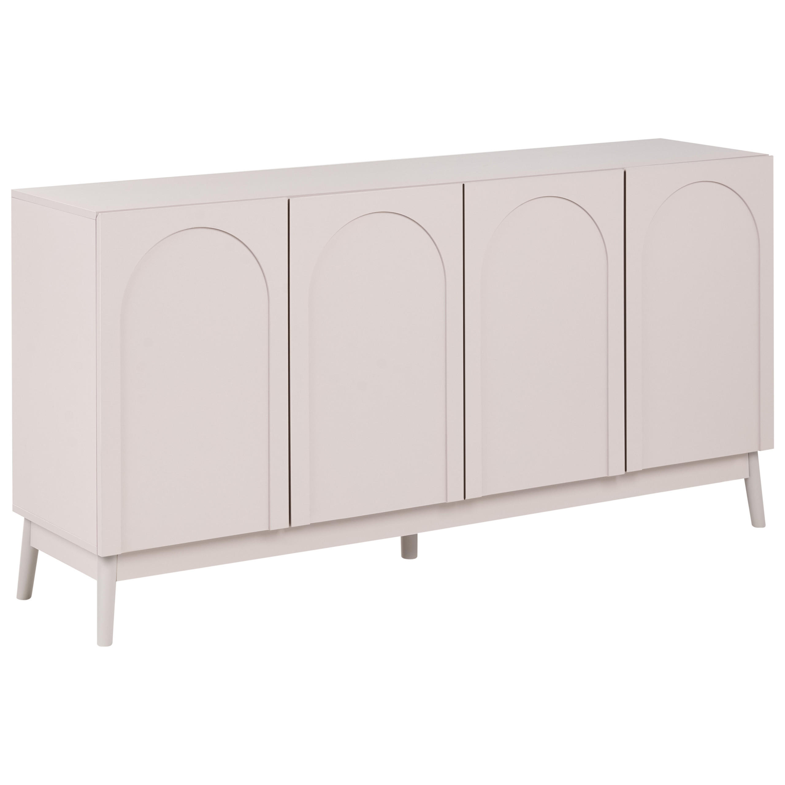 Beliani Sideboard Beige 160x82x40 cm