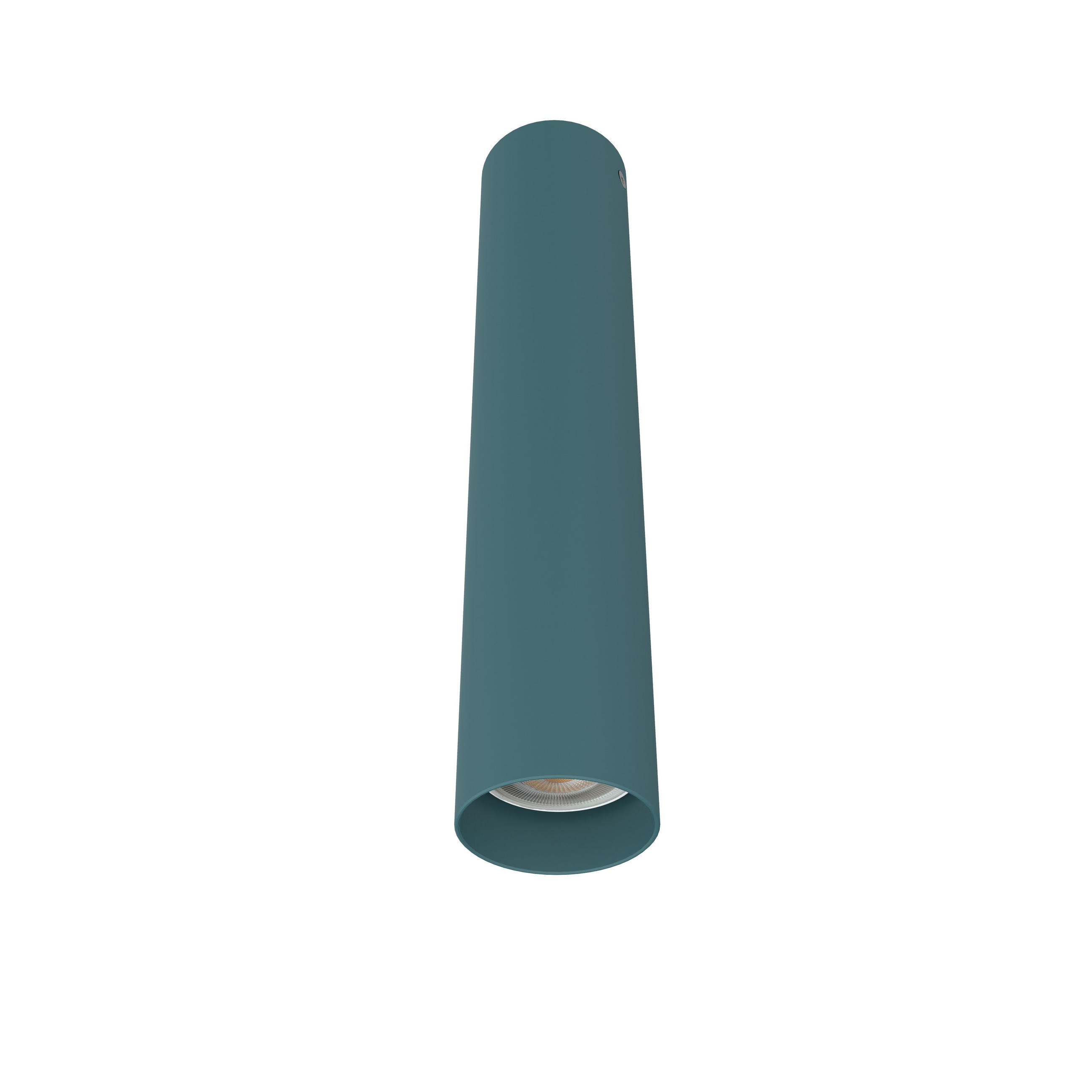DECKENLEUCHTE Rond - Blau, Metall (6/6/30cm) - Lumicom