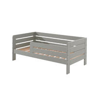 JUNIORBETT Karie 144x56x70 aus MDF in Grau - Grau, Holzwerkstoff (70/140cm) - 58aufmkessel