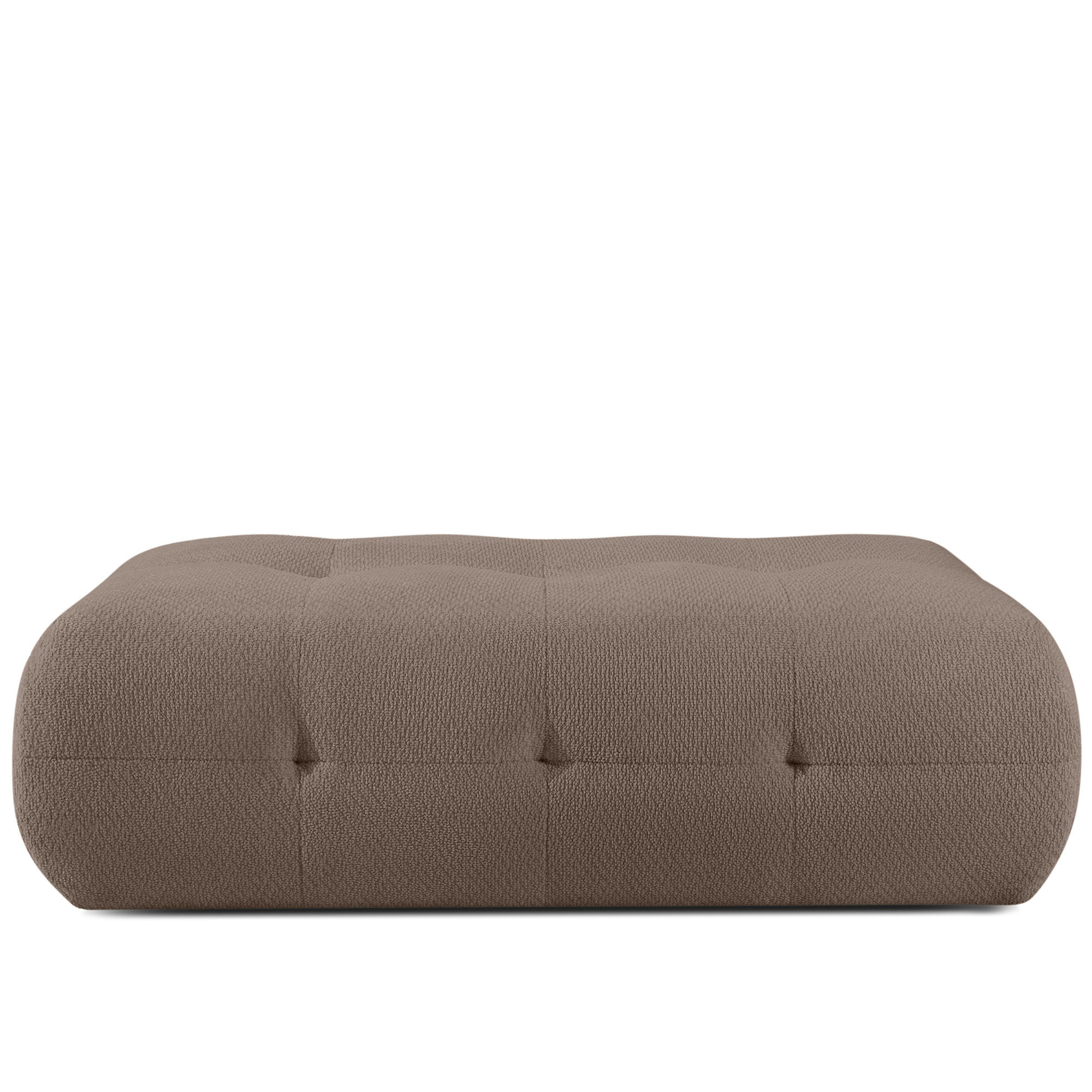 SITZHOCKER ALIGRA, Braun - Braun, Holz/Holzwerkstoff (144/44/95cm) - KONSIMO®