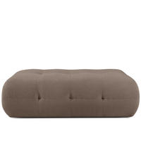SITZHOCKER ALIGRA, Braun - Braun, Holz/Holzwerkstoff (144/44/95cm) - KONSIMO®
