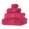 FROTTIERSET Essential 4-teilig himbeere - Pink, Textil (100/150cm) - Homescapes