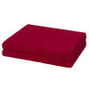 DUSCHTUCH Pearl 2er-Set - Rot, Textil (67/140cm) - MÖVE