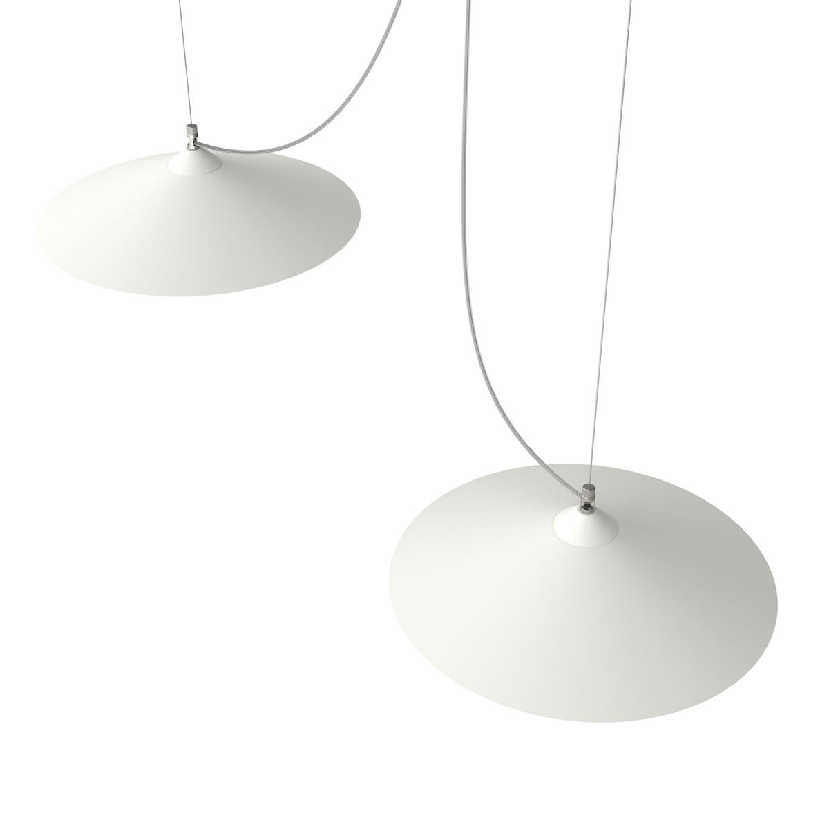 HÄNGELEUCHTE - Weiß, Metall (40/40/9cm) - Lumicom